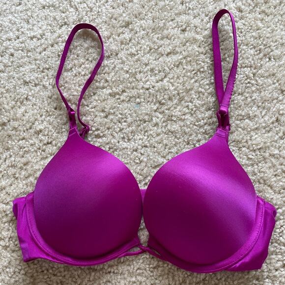 Pink Victoria's Secret Bombshell Bra 32B - Picture 1 of 8